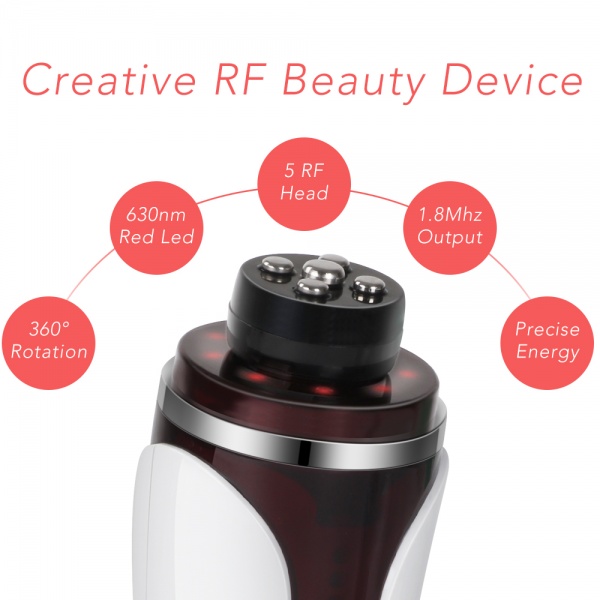 Аппарат РФ лифтинга для лица RF+LED 360